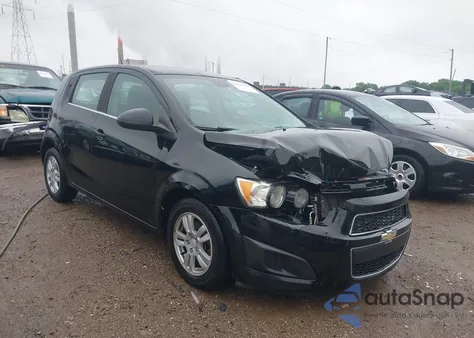 2012 Chevrolet Sonic Lt из США, поврежденный, VIN 1G1JC6SH0C4101756